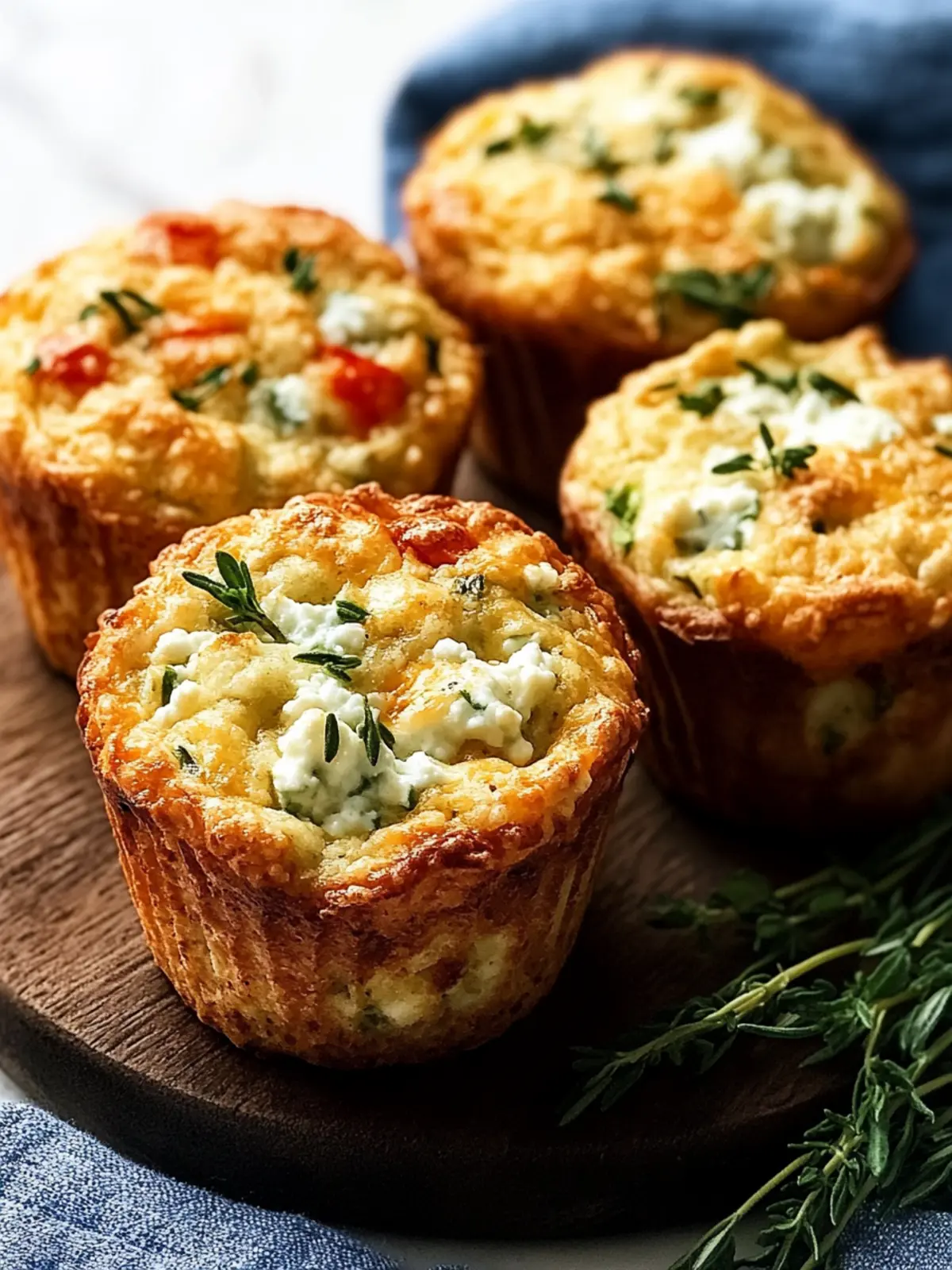 Irresistible Cheesy Savory Oatmeal Muffins with Cottage Cheese