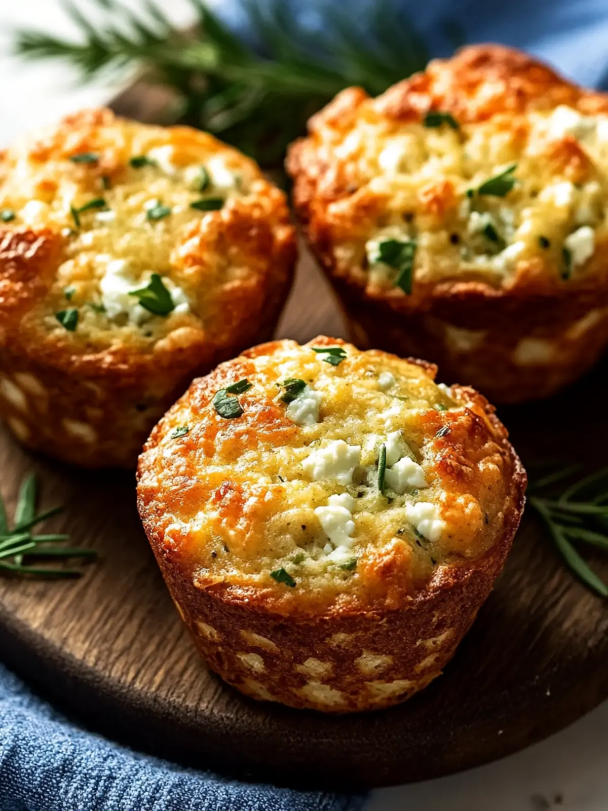 Irresistible Cheesy Savory Oatmeal Muffins with Cottage Cheese