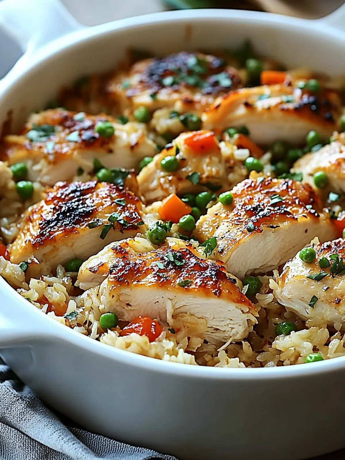 Easy One-Pot Chicken and Rice Casserole for Delicious Comfort