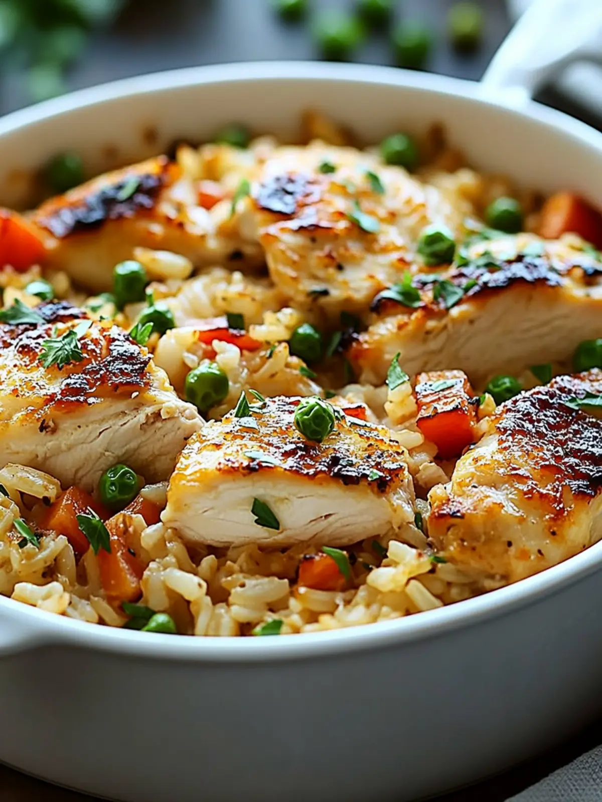 Easy One-Pot Chicken and Rice Casserole for Delicious Comfort