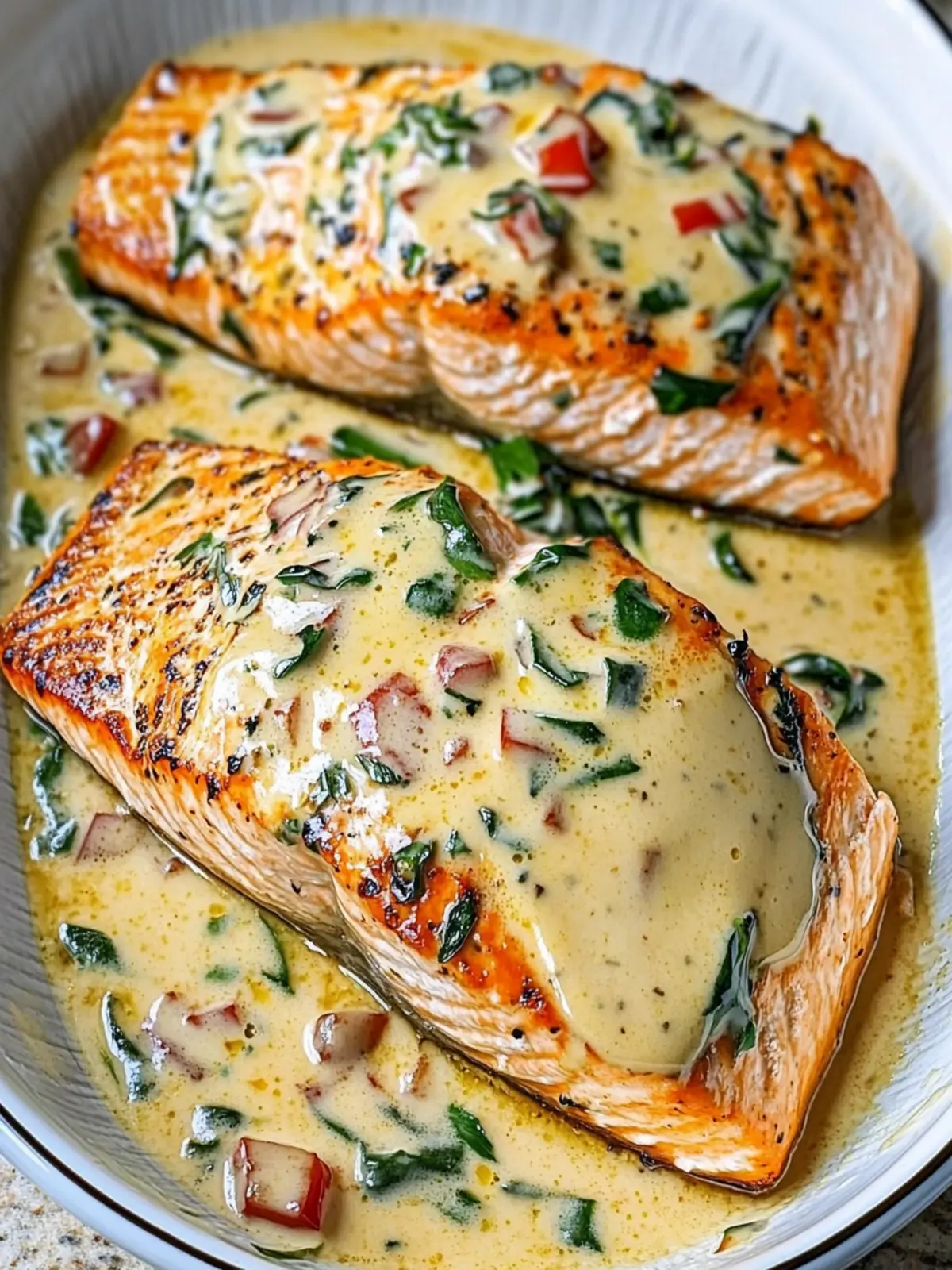 Irresistible Creamy Garlic Butter Tuscan Salmon Recipe