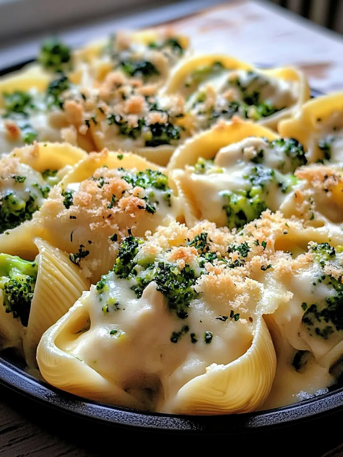 Ultimate Chicken Broccoli Alfredo Stuffed Shells: Delicious Comfort