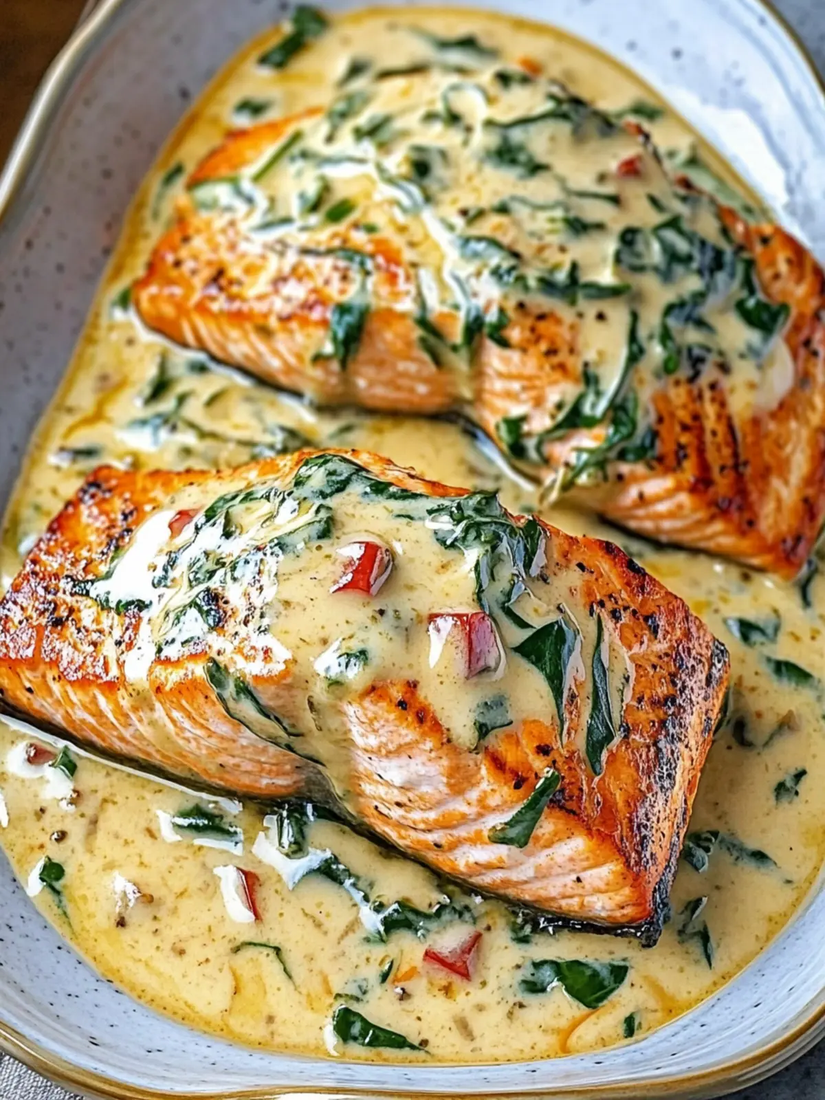 Irresistible Creamy Garlic Butter Tuscan Salmon Recipe