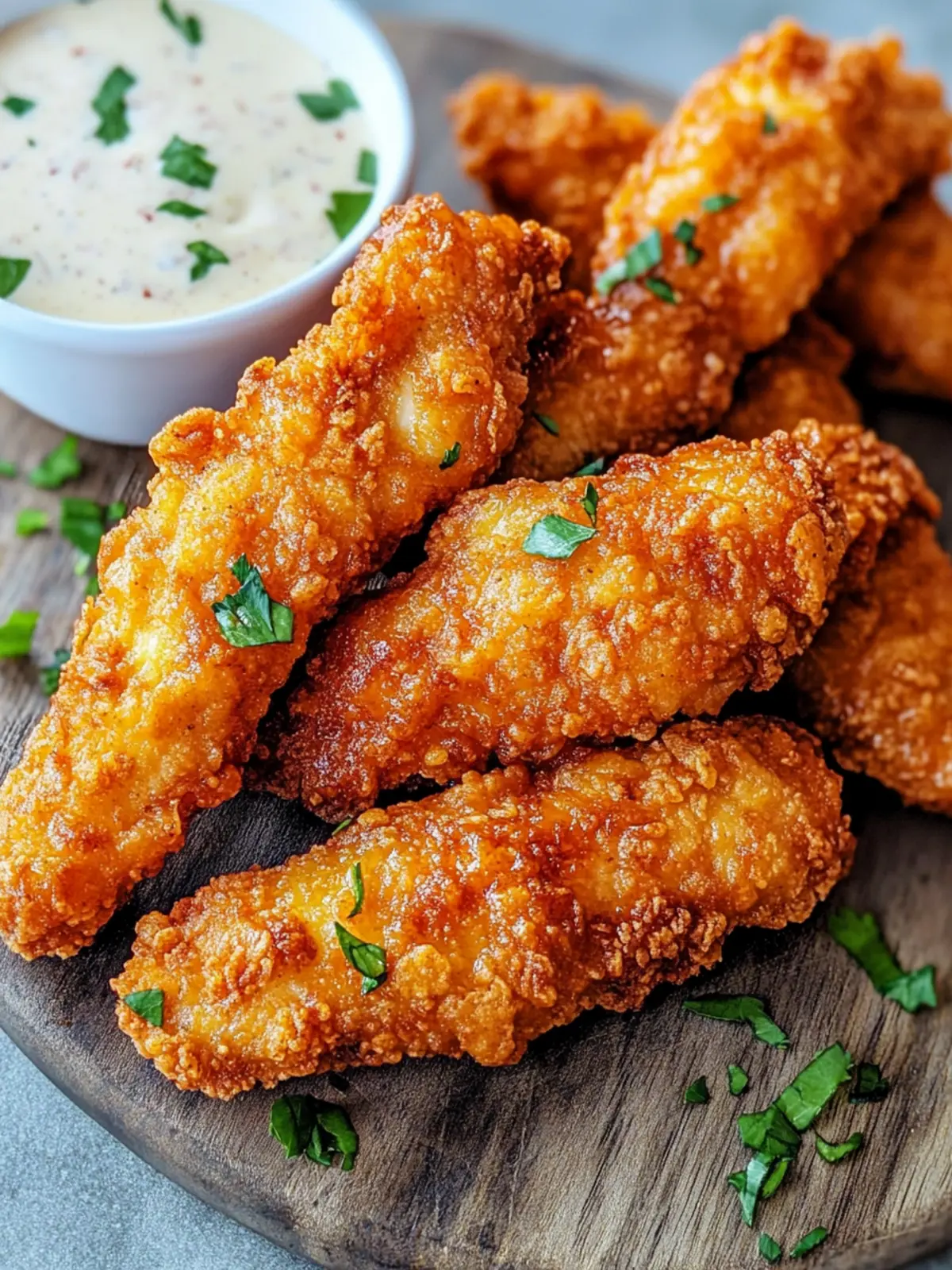 Ultimate Buttermilk Chicken Tenders with Extra Crispy Coating
