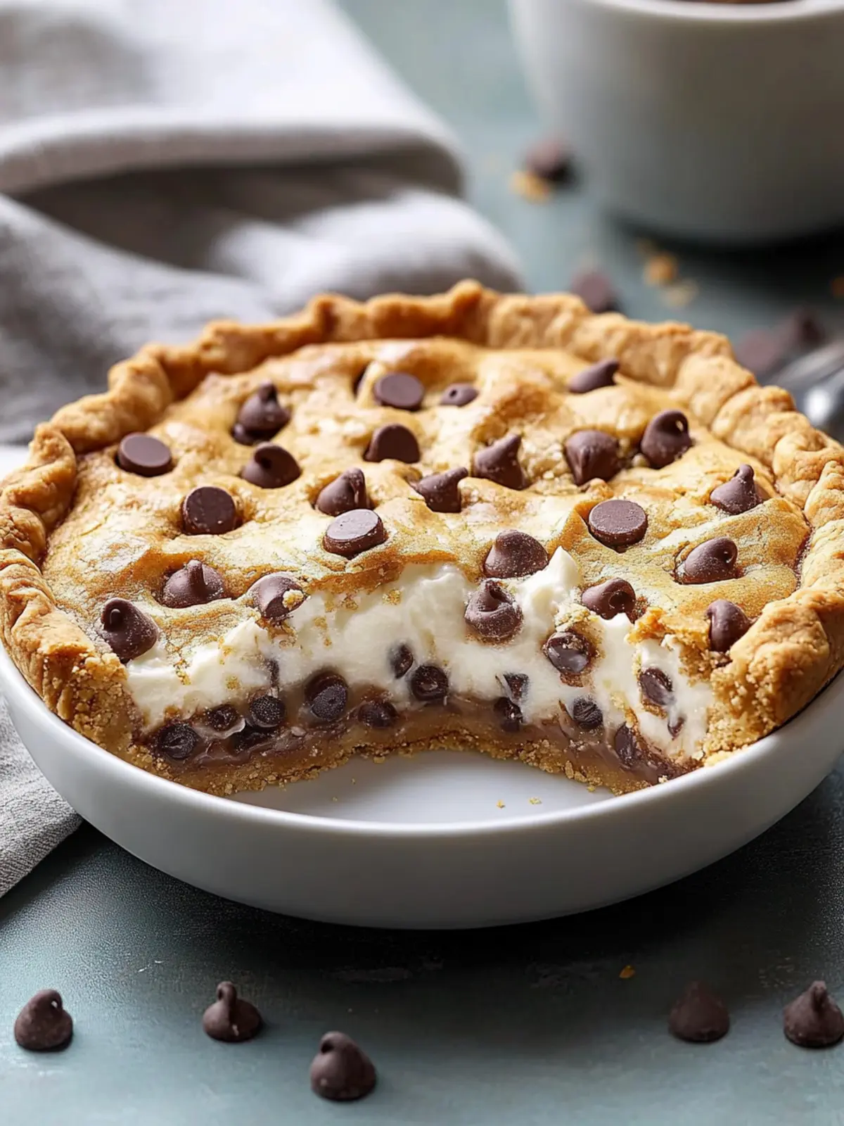 Irresistible Chocolate Chip Cookie Pie for Ultimate Indulgence