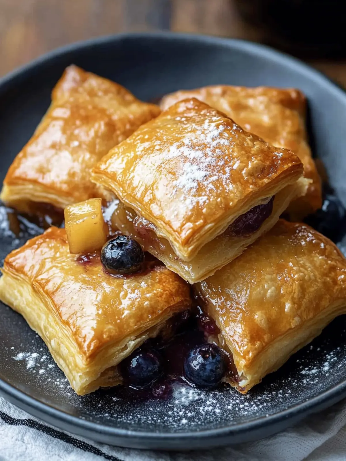 Irresistible Blueberry Puff Pastry for Magical Mornings