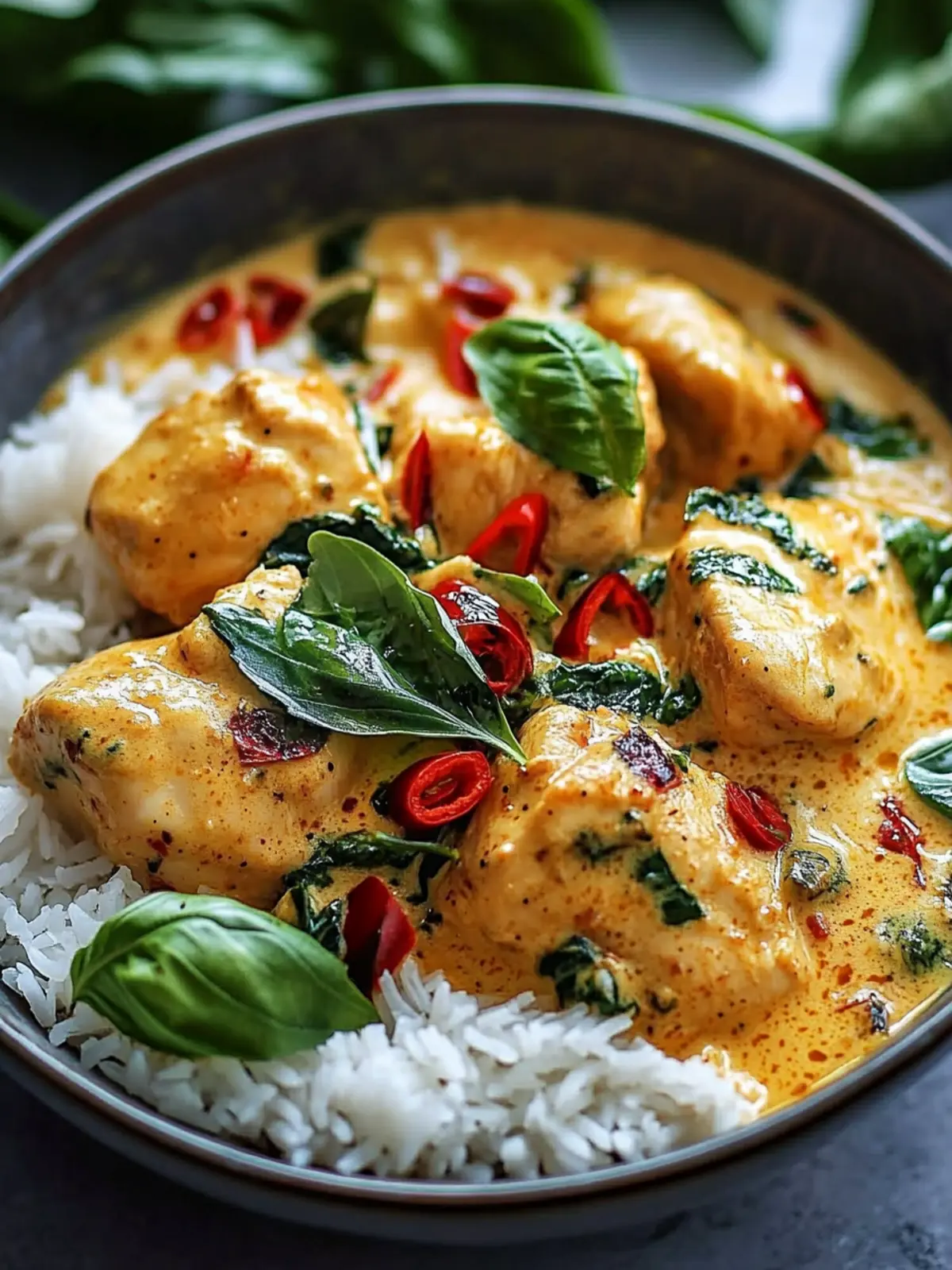 Ultimate Golden Coconut Curry Chicken with Fragrant Rice