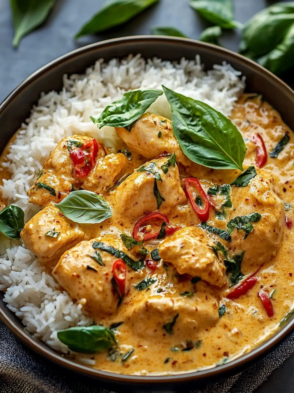 Ultimate Golden Coconut Curry Chicken with Fragrant Rice