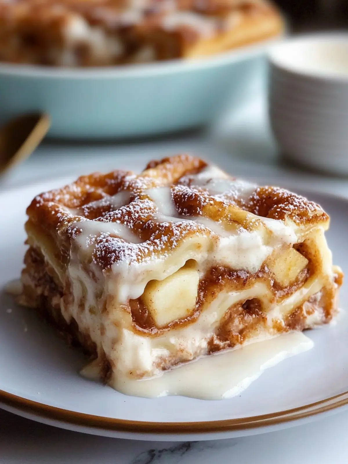 Irresistible Cinnamon Roll Apple Lasagna That’s Pure Comfort